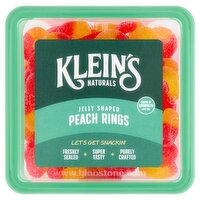 Klein's Naturals Jelly Shaped Peach Rings, 8 oz