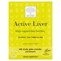 New Nordic Active Liver Dietary Supplement, 30 count, 30 Each