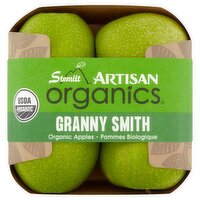 Stemilt Artisan Organics Granny Smith Organic Apples, 4 count