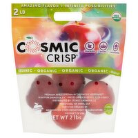Cosmic Crisp Organic Premium Apples, 5 count, 2 lb bag