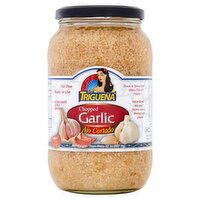 La Trigueña Chopped Garlic, 32 oz