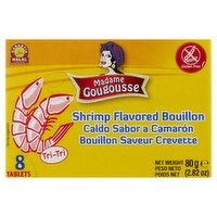 Madame Gougousse Shrimp Flavored Bouillon Tablets, 8 count, 2.82 oz
