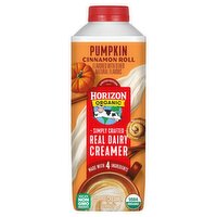 Horizon Organic Pumpkin Cinnamon Roll Coffee Creamer, 24 fl oz
