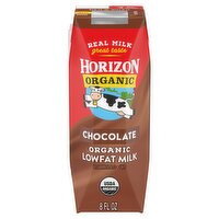 Horizon Organic Chocolate Organic Lowfat Milk, 8 fl oz