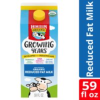 Horizon Organic Growing Years Organic Reduced Fat Milk, 59 fl oz