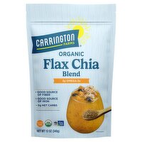 Carrington Farms Organic Flax Chia Blend, 12 oz