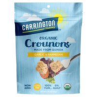 Carrington Farms Organic Garlic & Parmesan Crounons, 4.75 oz, 4.75 Ounce