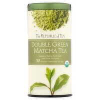 The Republic of Tea Double Green Matcha Tea Bags, 2.65 oz