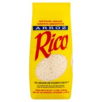 Rico Medium Grain Rice, 80 oz