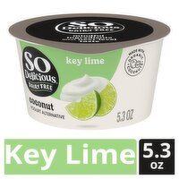 So Delicious Dairy Free Key Lime Coconut Yogurt Alternative, 5.3 oz, 5.3 Ounce