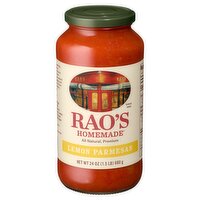 Rao's Homemade Lemon Parmesan, 24 oz, 24 Ounce
