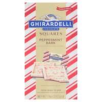 GHIRARDELLI Peppermint Bark Chocolate Squares, 7.9 OZ Bag