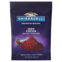 Ghirardelli Premium Baking Dutch-Process Unsweetened Cocoa Powder, 8 oz