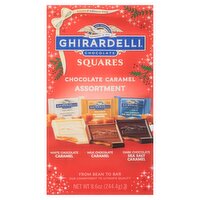 GHIRARDELLI Chocolate Caramel Assortment Squares, 8.6 OZ Bag