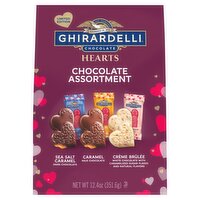 Ghirardelli Chocolate Hearts Chocolate Assortment Limited Edition, 12.4 oz