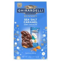 Ghirardelli Chocolate Bunnies Sea Salt Caramel Dark Chocolate, 5.8 oz