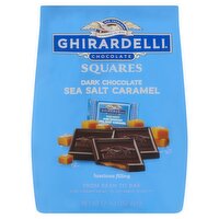 Ghirardelli Chocolate Squares Sea Salt Caramel Dark Chocolate, 12.7 oz