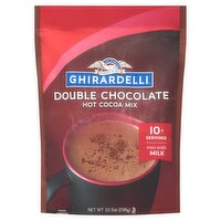 Ghirardelli Double Chocolate Hot Cocoa Mix, 10.5 oz