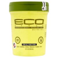 Eco Style Olive Oil Professional Styling Gel, 32 fl oz