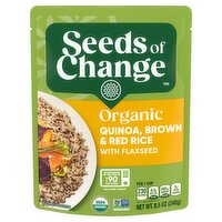 Seeds of Change Organic Quinoa, Brown & Red Rice with Flaxseed, 8.5 oz