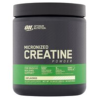 Optimum Nutrition Micronized Creatine Powder Unflavored Dietary Supplement, 10.58 oz