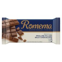 Romema Elevated Praline Filled Milk Chocolate, 3 oz