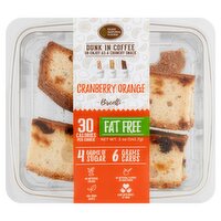 Dijas Natural Foods Fat Free Cranberry Orange Biscotti, 5 oz