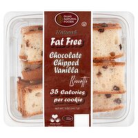 Dijas Natural Foods Fat Free Chocolate Chipped Vanilla Biscotti, 5 oz