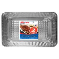 Jiffy-Foil Full Size Shallow Steam Table Pans, 5 count, 5 Each