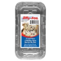 Jiffy-Foil Loaf Pans, 3 count