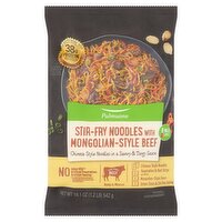 Pulmuone Stir-Fry Noodles with Mongolian-Style Beef, 19.1 oz