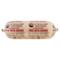 Schaller & Weber Oldenburger Brand Pâté with Onions, 7 oz