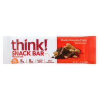 Think! Chunky Chocolate Peanut Snack Protein Bar, 1.41 oz, 1 Ounce