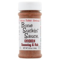 Bone Suckin' Sauce Chicken Seasoning & Rub, 5.8 oz