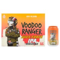 Voodoo Ranger Juice Force Hazy Imperial IPA, 12 count, 12 oz, 144 Fluid ounce