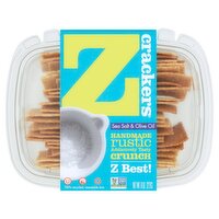 Z Crackers Sea Salt & Olive Oil Crackers, 8 oz