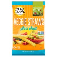 Good Health Sea Salt Veggie Straws, 6.75 oz, 6.75 Ounce