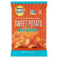 Good Health Sweet Potato Sea Salted Kettle Style Potato Chips, 5 oz