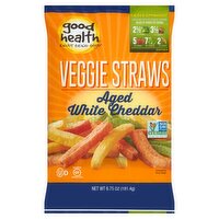 Good Health Aged White Cheddar Veggie Straws, 6.75 oz, 6.75 Ounce