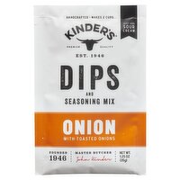 Kinder's Onion with Toasted Onions Dips and Seasoning Mix, 1.25 oz