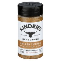 Kinder's Grilled Chicken Seasoning, 6 oz