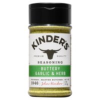 Kinder's Buttery Garlic & Herb Seasoning, 2 oz