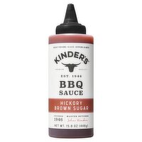 Kinder's Hickory Brown Sugar BBQ Sauce, 15.8 oz