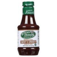 Sticky Fingers Smokehouse Memphis Style Sweet & Smokey Barbecue Sauce, 18 oz, 18 Ounce