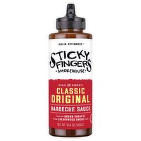 Sticky Fingers Smokehouse Classic Original Barbecue Sauce, 16.4 oz, 16.4 Ounce