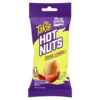 Takis Hot Nuts Flare Chili Pepper & Lime Double Crunch Peanuts, 3.2 oz