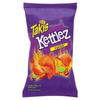 Takis Kettlez Fuego Hot Chili Pepper & Lime Potato Chips, 8 oz