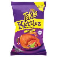 Takis Kettlez Fuego Hot Chili Pepper & Lime Potato Chips, 7.5 oz