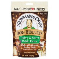 Newman's Own Turkey & Sweet Potato Flavor Dog Biscuits, 10 oz