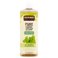 Fairway Peppermint Pure Castile Soap, 32 fl oz